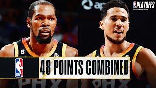 Devin Booker (27 PTS) & Kevin Durant (21 PTS) Combine For 48 Points In The 1st Half! | May 5, 2023