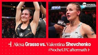 WHO SAW THAT COMING The aftermath of Alexa Grasso vs. Valentina Shevchenko #NocheUFC