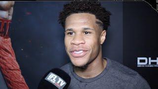 'TANK WOULD NEVER CALL ME OUT' - DEVIN HANEY GIVES HIS PREDICTION FOR DAVIS GARCIA/TALKS LOMACHENKO