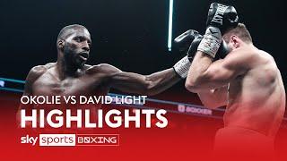 HIGHLIGHTS! Lawrence Okolie vs David Light | World Title Fight