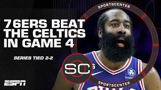 OT THRILLER  76ers come out on top to tie the series at 2-2  | SportsCenter