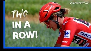 Vos Does It Again! ‍ | Marianne Vos Wins Stage 4 of La Vuelta Femenina In Style | Eurosport