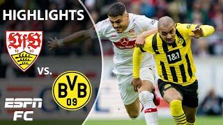 VfB Stuttgart vs. Borussia Dortmund | Bundesliga Highlights | ESPN FC