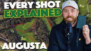 My round at AUGUSTA NATIONAL - EVERY SHOT EXPLAINED