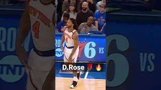 MSG ERUPTS AS DERRICK ROSE CHECKS IN! | #Shorts