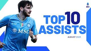 The top 10 assists of August | Top Assists | Serie A 2023/24