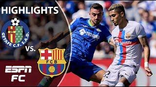 Barca staggering over the line?!  Getafe vs. Barcelona | LaLiga Highlights | ESPN FC