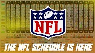 The NFL Schedule is Here