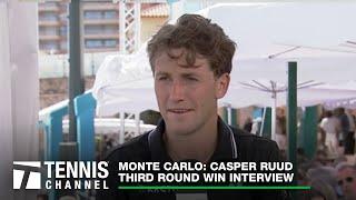 Casper Ruud continues to excel on the clay | 2023 Monte Carlo Third Round