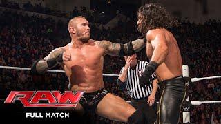 FULL MATCH — Randy Orton & Roman Reigns vs. Seth Rollins & Kane: Raw, April 27, 2015