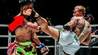 SHATTERING Head Kick KO  Gingsanglek vs. Chorfah Was Insane