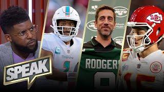 Chiefs, Dolphins, Jets highlight Acho's Top 5 AFC teams, Bills omitted | NFL | SPEAK