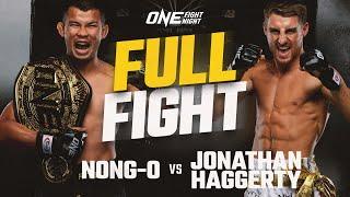 Nong-O vs. Jonathan Haggerty | ONE Championship Full Fight
