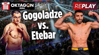 Oktagon 43: Amiran Gogoladze – Liam Etebar im Relive | Oktagon MMA