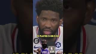Joel Embiid didnt hold back after the loss to the Celtics