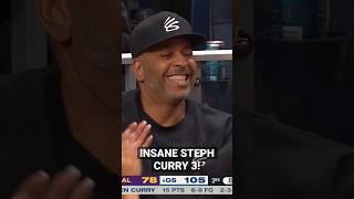 Steph Makes A RIDICULOUS 3 & Even Dell Curry Was Surprised!  | #Shorts