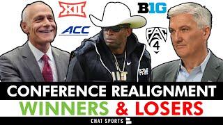 College Football Conference Realignment Winners & Losers Ft. Deion Sanders & Brett Yormark