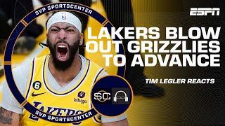Legler recaps Grizzlies-Lakers Game 6: AD was the most powerful force on the court | SC with SVP