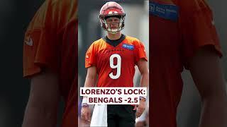 Are Joe Burrow, Bengals a lock in NFL Week 1? | Lorenzo's Locks