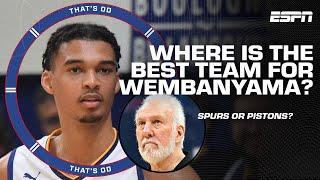 Is Detroit or San Antonio the BEST landing spot for Victor Wembanyama? | That's OD