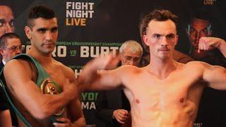TENSE!! - EZEQUIEL MADERNA WANTS NO PART OF WILLY HUTCHINSON'S GAMES AT FINAL WEIGH-IN