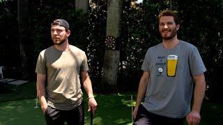 Tkachuk and Fitzgerald's putting competition | 2023 Quest for the Stanley Cup