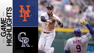 Mets vs. Rockies Game Highlights (5/28/23) | MLB Highlights