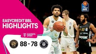 Basketball Löwen Braunschweig - Veolia Towers Hamburg | Highlights easyCredit BBL 22/23