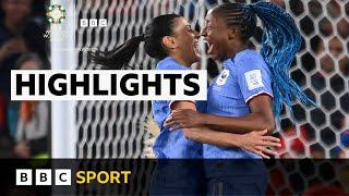 Highlights: France thrash Morocco to book quarter-final place | Fifa Women's World Cup 2023