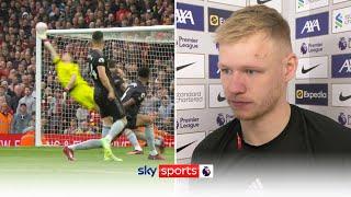 A point saved or 2 points dropped?! | Aaron Ramsdale reacts to late DRAMA against Liverpool