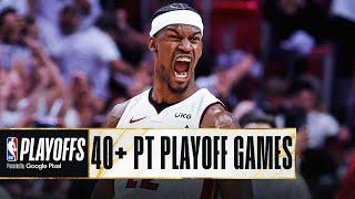 Every Time Jimmy Butler Dropped 40+ PTS In A Heat Playoff Game!