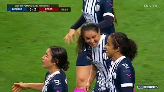 Gol de Burkenroad, Rayadas 5-2 Xolos | Jornada 14 | Liga MX Femenil