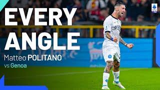 Politano scores a peach of a goal | Every Angle | Genoa-Napoli | Serie A 2023/24