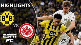NEW BUNDESLIGA LEADER Borussia Dortmund vs. Eintracht Frankfurt | Bundesliga Highlights | ESPN FC