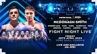 Fight Night Live | Watch Martin McDonagh's Sensational Comeback KO Win Over Connor Marsden