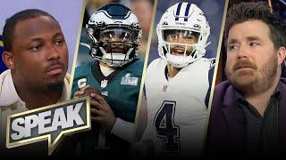 Did Cowboys close the gap on Eagles this offseason? | NFL | SPEAK