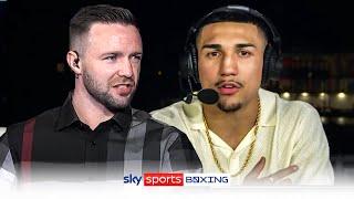 Josh Taylor and Teofimo Lopez clash on air!  | Lopez: 'He does nothing, I'm the greatest!'