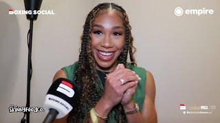 "COME MY WAY!" - Alycia Baumgardner Reacts to Cameron Win Over Taylor | Calls Both For Fights