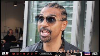'IF YOU'RE NOT FIGHTING WHYTE, WHY **** YOU FIGHTING WILDER?' - DAVID HAYE QUESTIONS ANTHONY JOSHUA