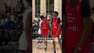 Duke Commit Isaiah Evans THROWS IT DOWN at the Nike World Basketball Festival!  | #Shorts