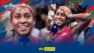 "You added gas to my fire!"  | Coco Gauff POWERFUL speech silencing doubters