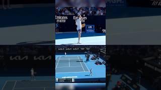 How did Tsitsipas WIN this point?