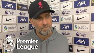 Jurgen Klopp: Liverpool 'got away with it' v. Tottenham Hotspur | Premier League | NBC Sports