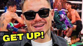 "RYAN GARCIA COULD’VE GOTTEN UP" GEORGE KAMBOSOS MAKES BOLD "GET UP" COMMENTS FROM TANK FIGHT