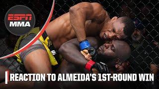 Reaction to Jailton Almeida’s win from DC, Cruz & Anik at UFC Charlotte | ESPN MMA