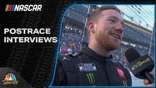 NASCAR Cup Series POSTRACE INTERVIEWS: Hollywood Casino 400 | 9/10/23 | Motorsports on NBC