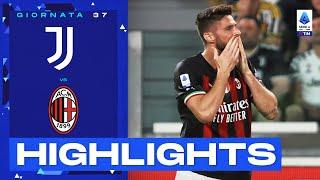 Juventus-Milan 0-1 | Decide l’incornata di Giroud: Gol e Highlights | Serie A TIM 2022/23