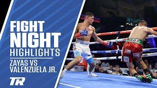 Xander Zayas Drops Valenzuela 2 Times in Rd 1 Puts On Amazing Show for KO Win | FIGHT HIGHLIGHTS