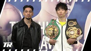 Kenshiro Teraji vs Anthony Olascuaga + Tenshin Nasukawa vs Yuki Yonaha Press Conference Faceoffs
