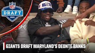 Giants move up to select CB Deonte Banks | 2023 NFL Draft